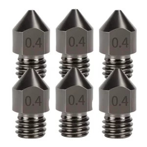 MK8 0.4 mm/ 1.75 mm Hardened Steel High Temperature Resistan Nozzles for Creality CR-10 3D Printer Parts