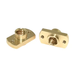 T8 Lead Screw H Nut Flange Brass Nut Pitch 2mm