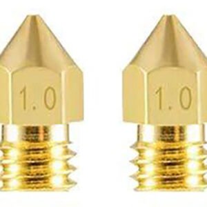 3D Printer MK8 Extruder Brass Nozzle 1.0 mm