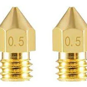 3D Printer MK8 Extruder Brass Nozzle 0.5 mm