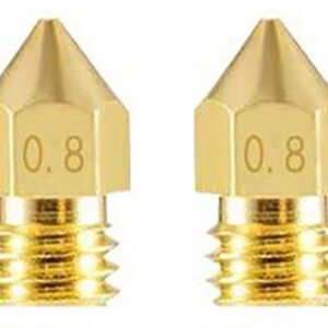 3D Printer MK8 Extruder Brass Nozzle 0.8 mm