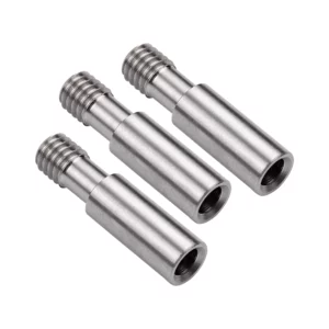 All-Metal Heatbreak MK8 Extruder Stainless Steel Throat Tube M6 Screw 27mm for CR-10/Ender Series 3D Printer Hotend