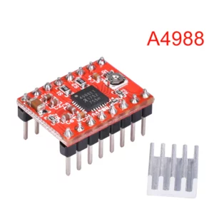 A4988 2A Stepper Motor Driver Module with Heatsinks