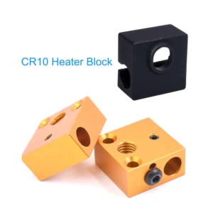 CR10 Aluminium Heater Block 20*20*10mm J-head Extruder HotEnd for Ender3