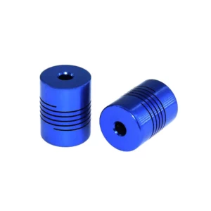 Flexible shaft Coupler 5X8MM CNC Stepper Motor Aluminum Alloy Flexible Coupling Blue