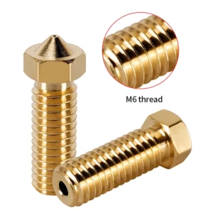 E3D V5 V6 Brass Volcano Nozzle M6 Thread Hotend Nozzles 0.8mm