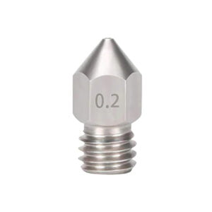MK8 3D Printers Extruder Nozzles stainless 0.2mm