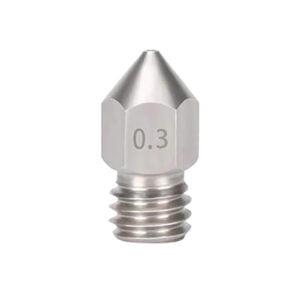 MK8 3D Printers Extruder Nozzles stainless 0.3mm