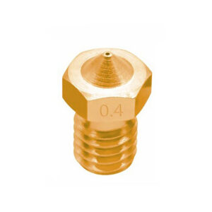 3D Printer V6 M6 Threaded E3D Brass Nozzle 0.4mm