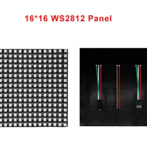 WS2812b 16x16  256 Led Pixel Individually Addressable
