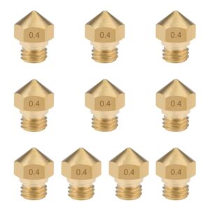 MK10 Nozzle Brass M7 Thread 0.4mm 1.75mm