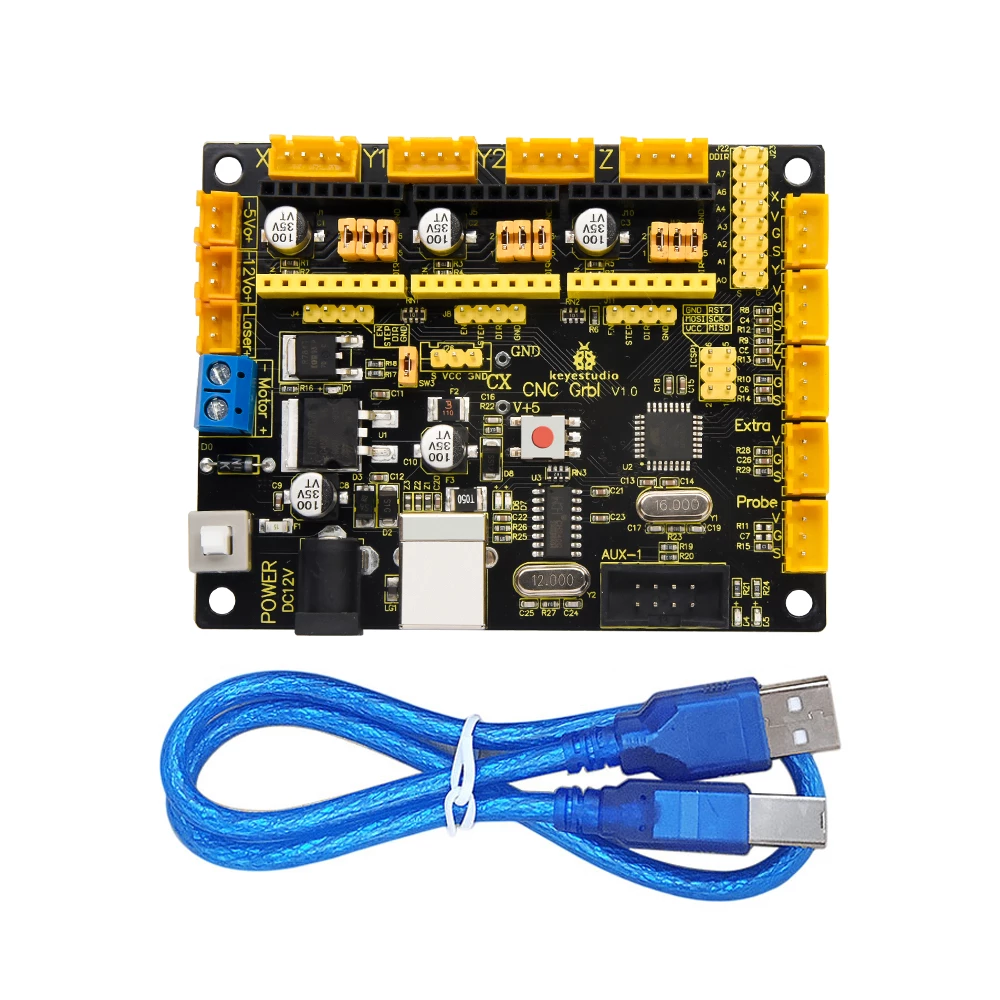 CNC GRBL V1.0 Board W/ USB Cable for CNC/Laser Engraving/Writing Robot