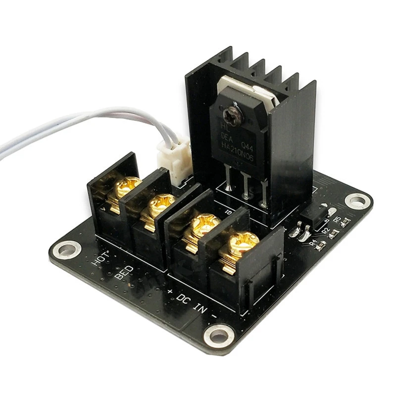3D Printer Hot Bed High-power Expansion Board Heating Controller MOSFET High Current Load Module 25A 12V or 24V for 3D Printer